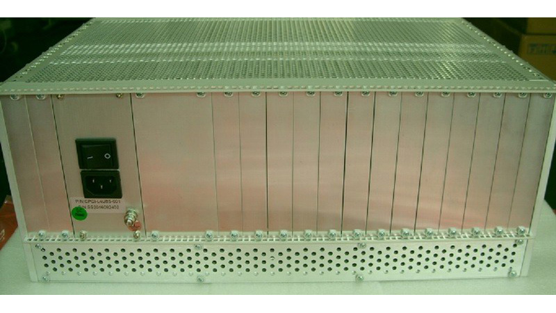 4u铝垂直机箱后