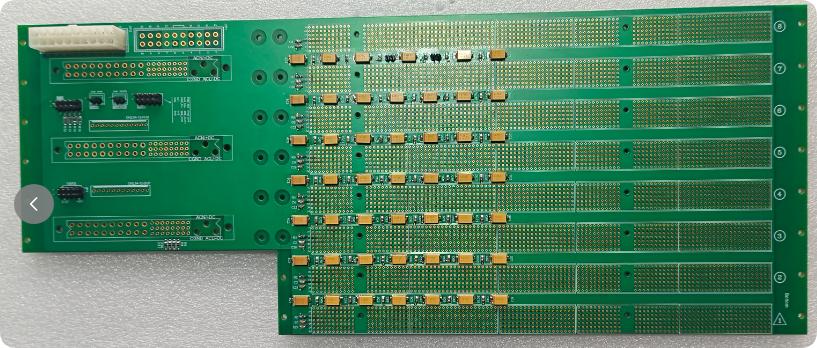 9u8槽cpci背板系统槽下P3互联适用于4u机箱